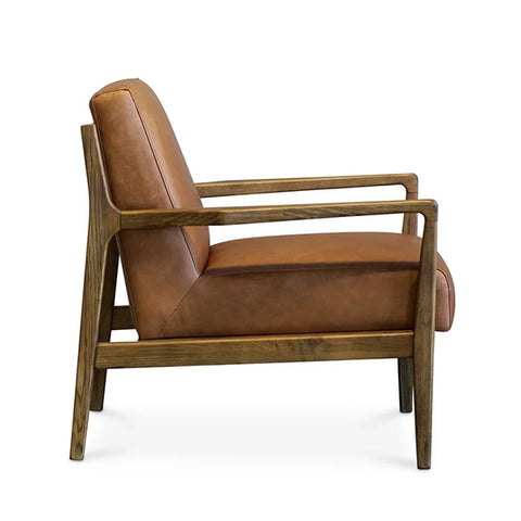 Alexander Leather Armchair | Tan