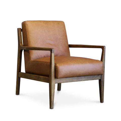 Alexander Leather Armchair | Tan