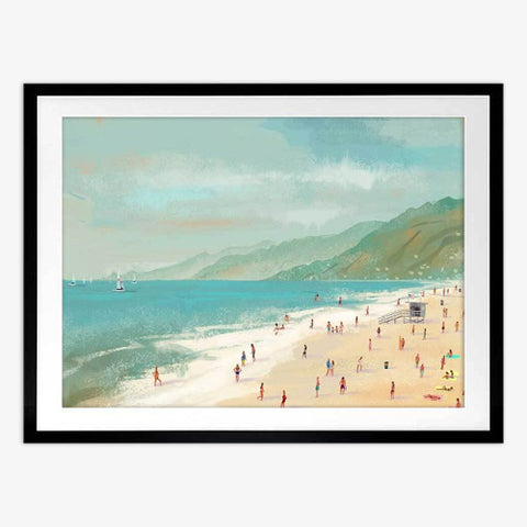 Beach Daze Art Print