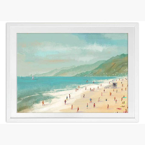 Beach Daze Art Print