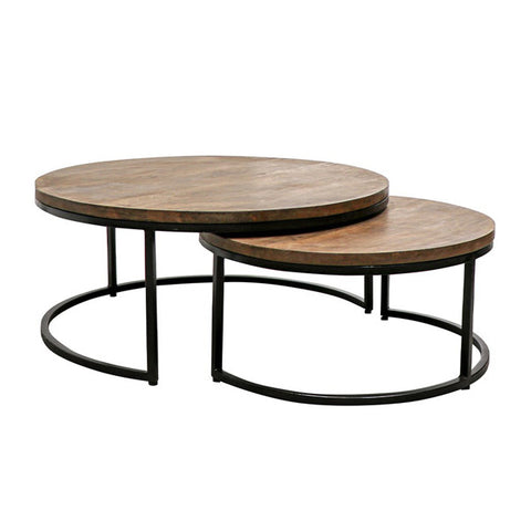 Chandri Round Nesting Coffee Tables