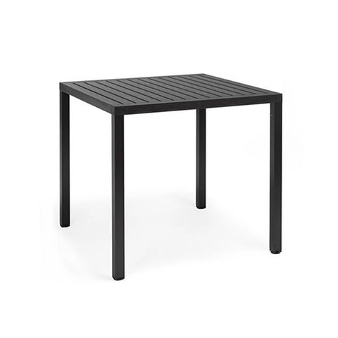 Cube 80 Table | Charcoal