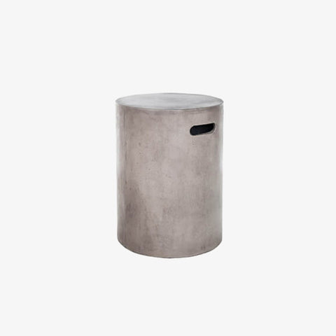 Bloc Stool | grey concrete