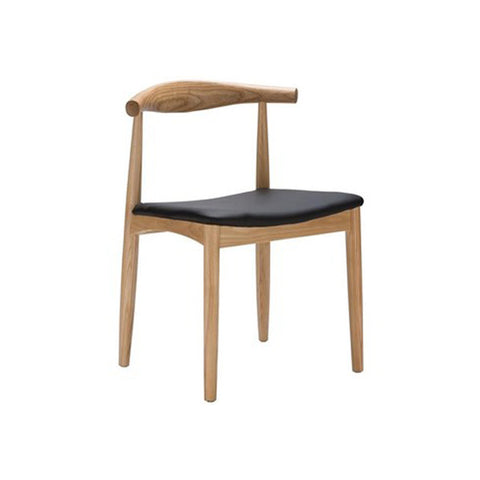 Elbow Chair Replica - Natural Black