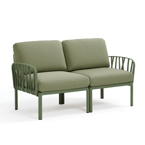 Komodo 2 Seater Sofa | Dark Green