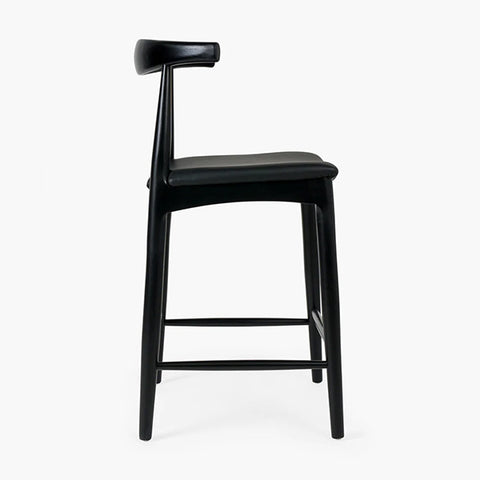 Hans Wegner Replica Elbow Barstool