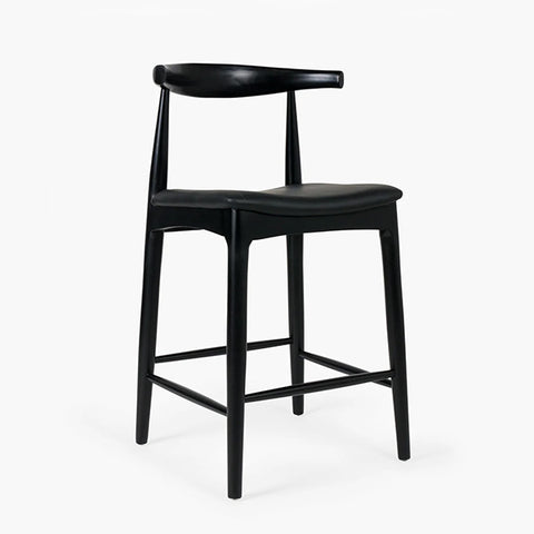 Hans Wegner Replica Elbow Barstool