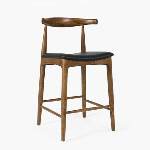 Hans Wegner Replica Elbow Barstool