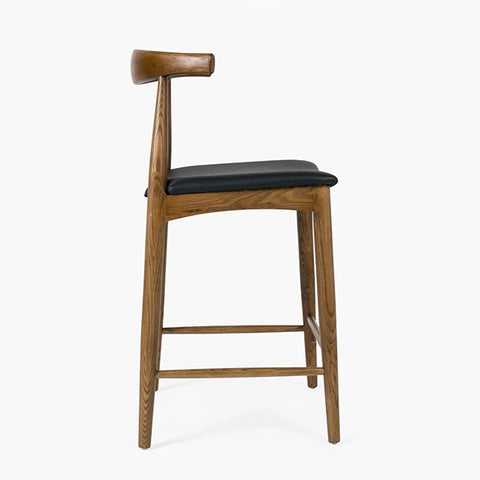 Hans Wegner Replica Elbow Barstool