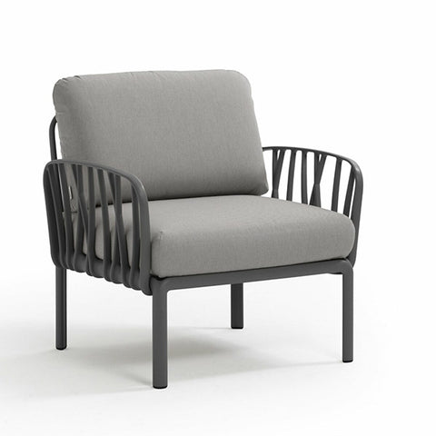 Komodo Armchair | Charcoal/Grey