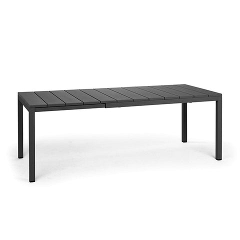 Rio 140-210 Extending Table - Charcoal