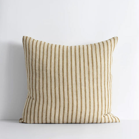 Spencer Cushion | Ochre/Natural