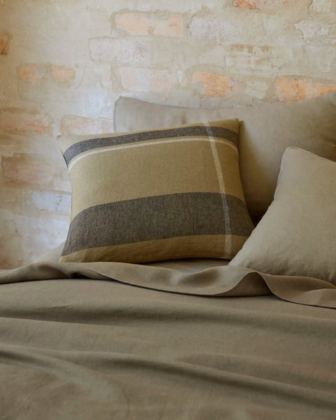 Weave Home | Ravello Quilt Cover | Caper