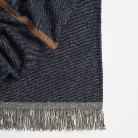 Lumsden Throw - Navy