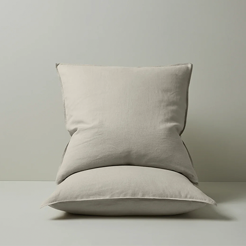 Weave Home | Ravello Pillowcase | Euro | Bone