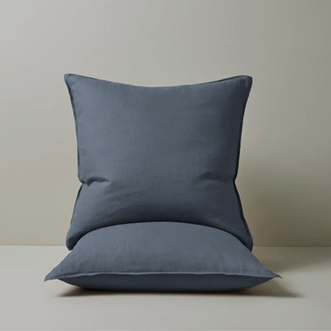 Weave Home | Ravello Pillowcase | Euro | Denim