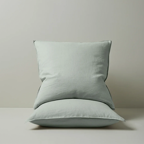 Weave Home | Ravello Pillowcase | Euro | Sage