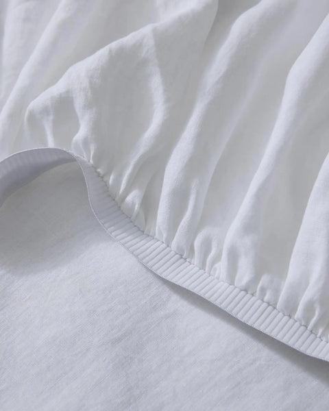 Weave Home | Ravello Sheet | Fitted | White