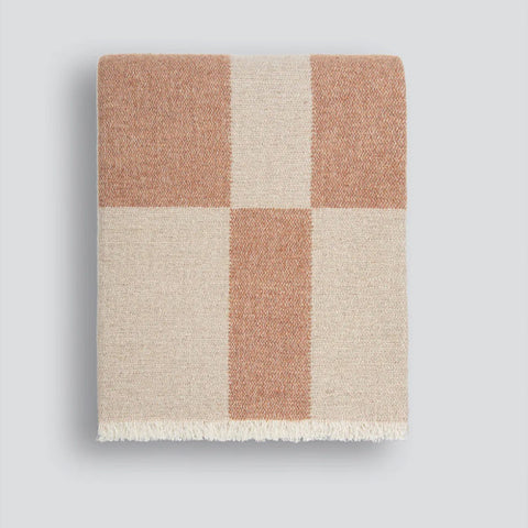 Winton Throw | Coral