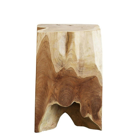 Crusoe Root Side Table | square 40cm