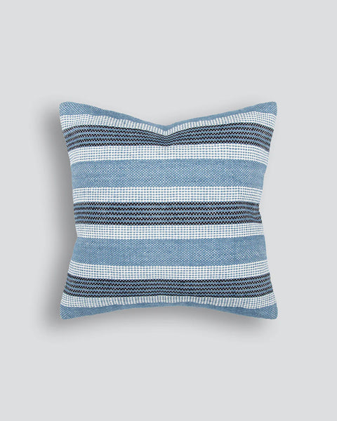 Lansdowne Navy Cushion | Stripe