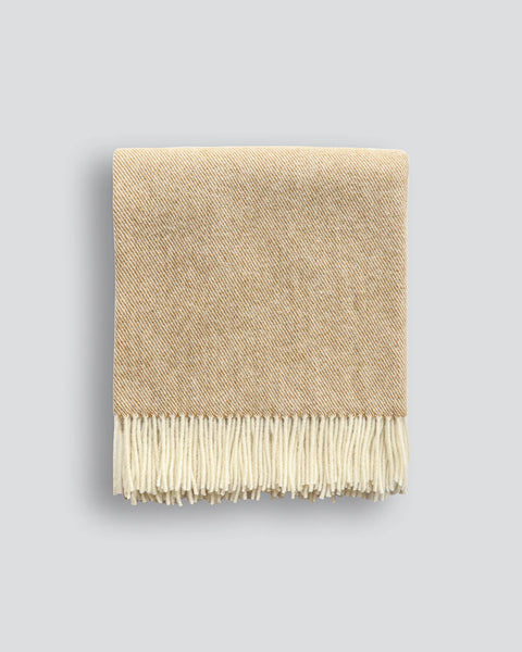 Martinborough Throw | Ochre