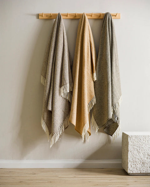 Martinborough Throw | Ochre