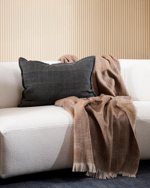 Perendale Throw | Cinnamon